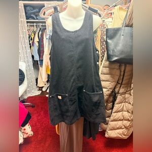 Vintage Ki-ko-mō Black Corduroy Fabric with Label